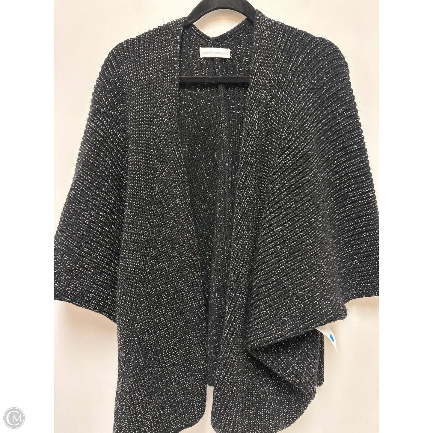 Sweater Cardigan By House Of Harlow In Black, Size: Osfm