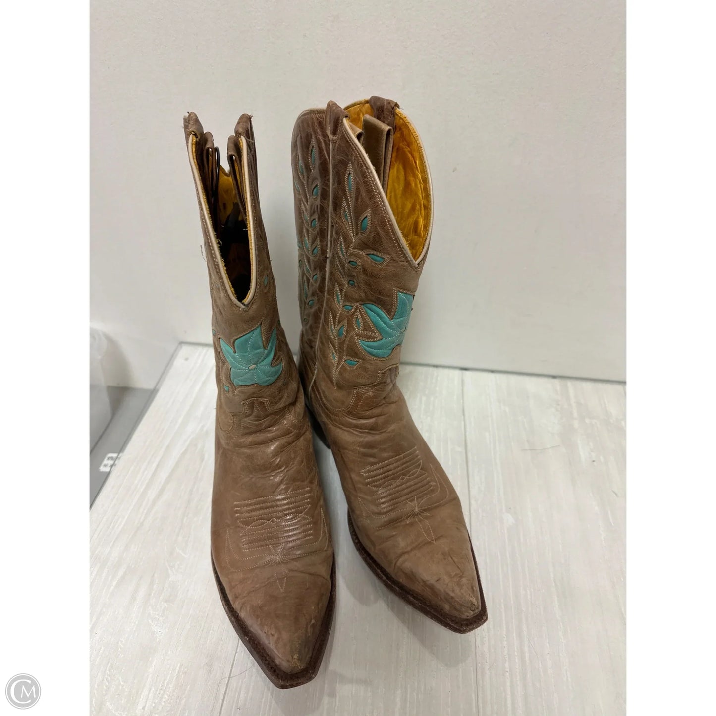 Boots Western By Cmc In Brown, Size: 9.5