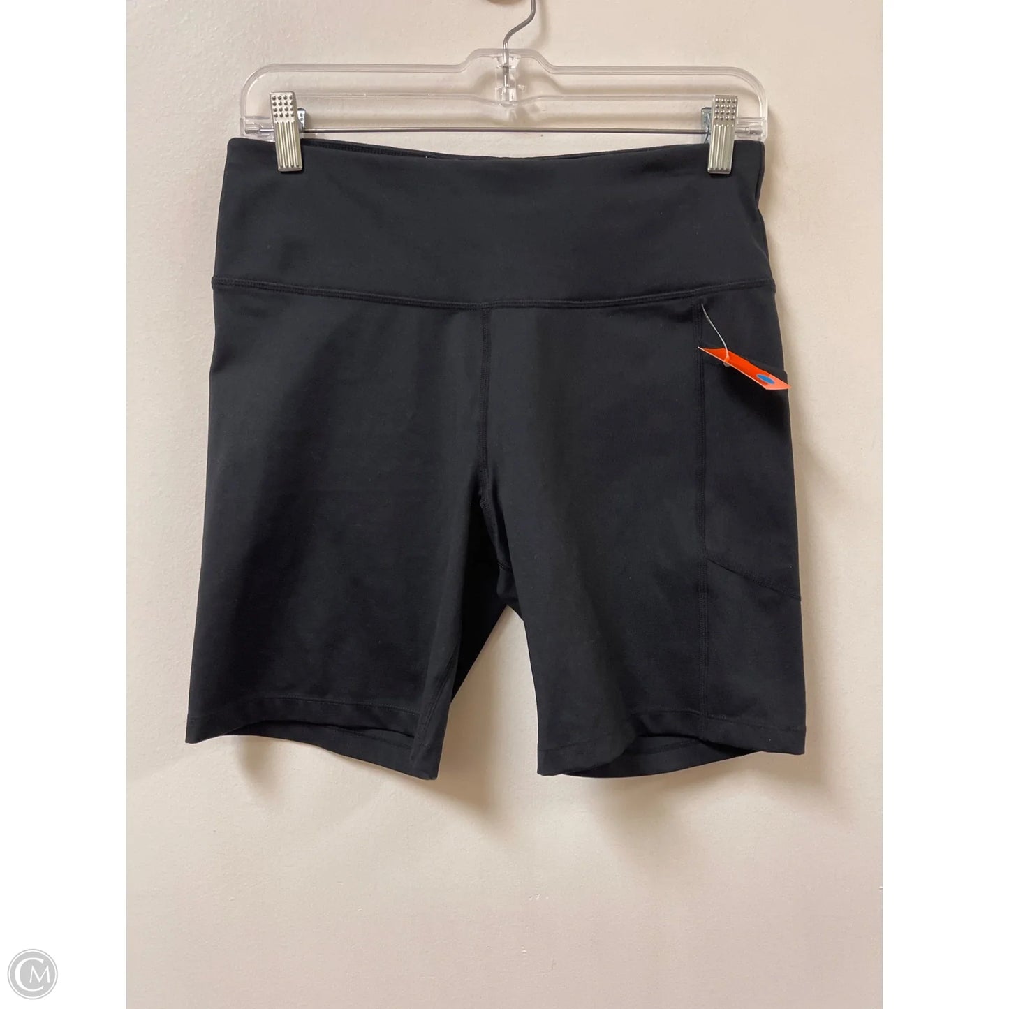 Athletic Shorts By Calvin Klein In Black, Size: L