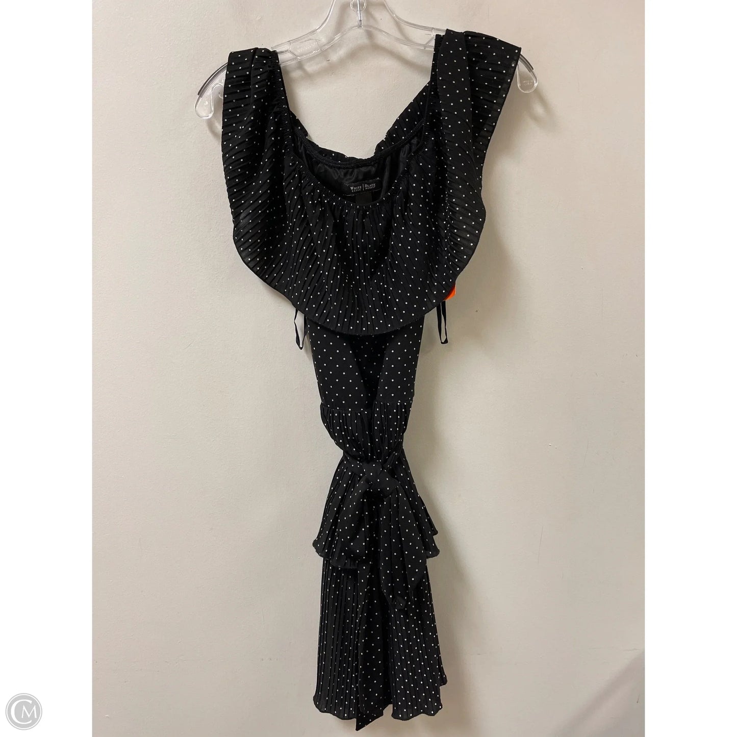 Dress Casual Midi By White House Black Market In Polkadot Pattern, Size: Xs