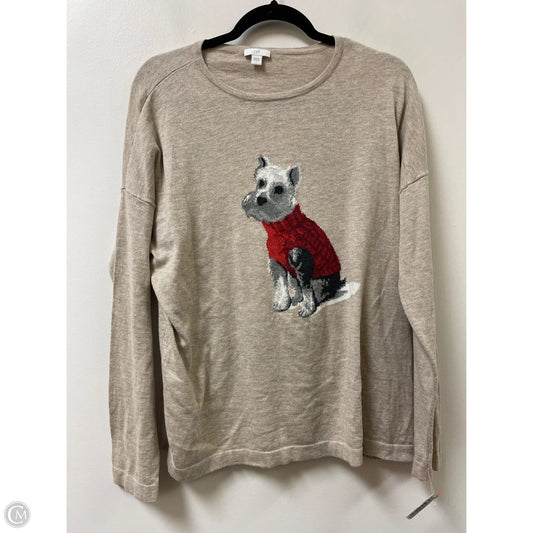 Sweater By J. Jill In Cream, Size: L