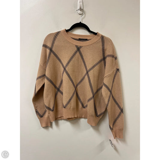 Sweater By T Tahari In Tan, Size: M