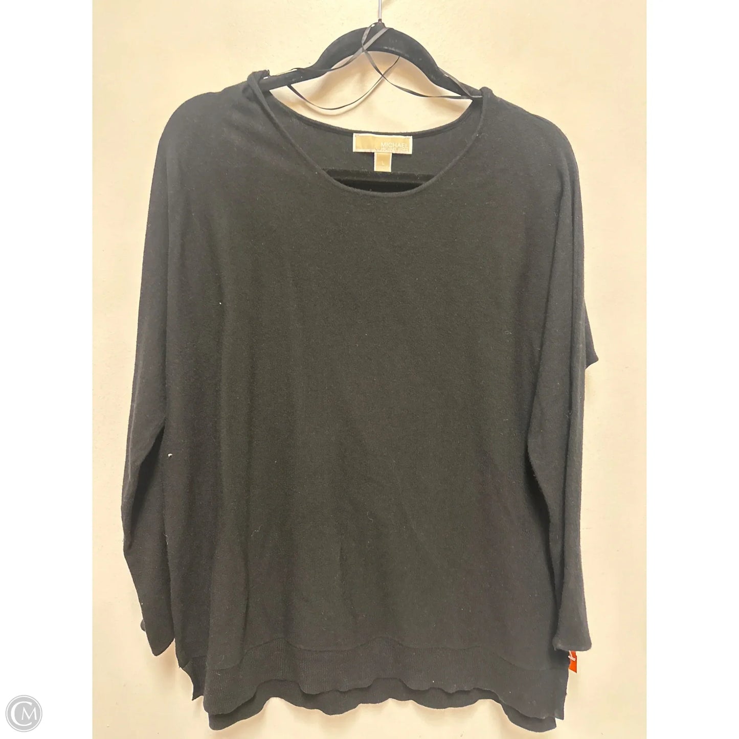 Sweater By Michael By Michael Kors In Black, Size: L