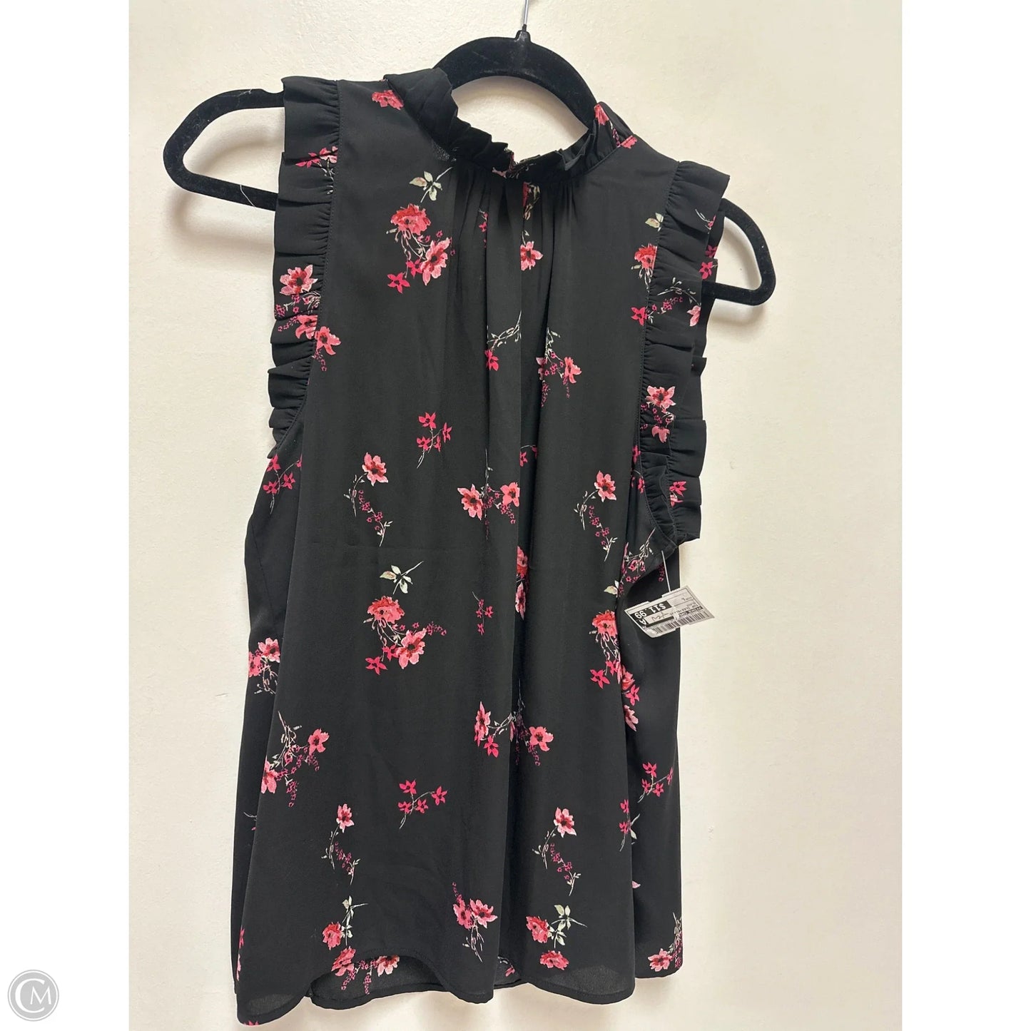 Top Sleeveless By Vince Camuto In Black, Size: L