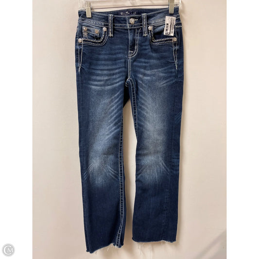 Jeans Boot Cut By Miss Me In Blue Denim, Size: 2