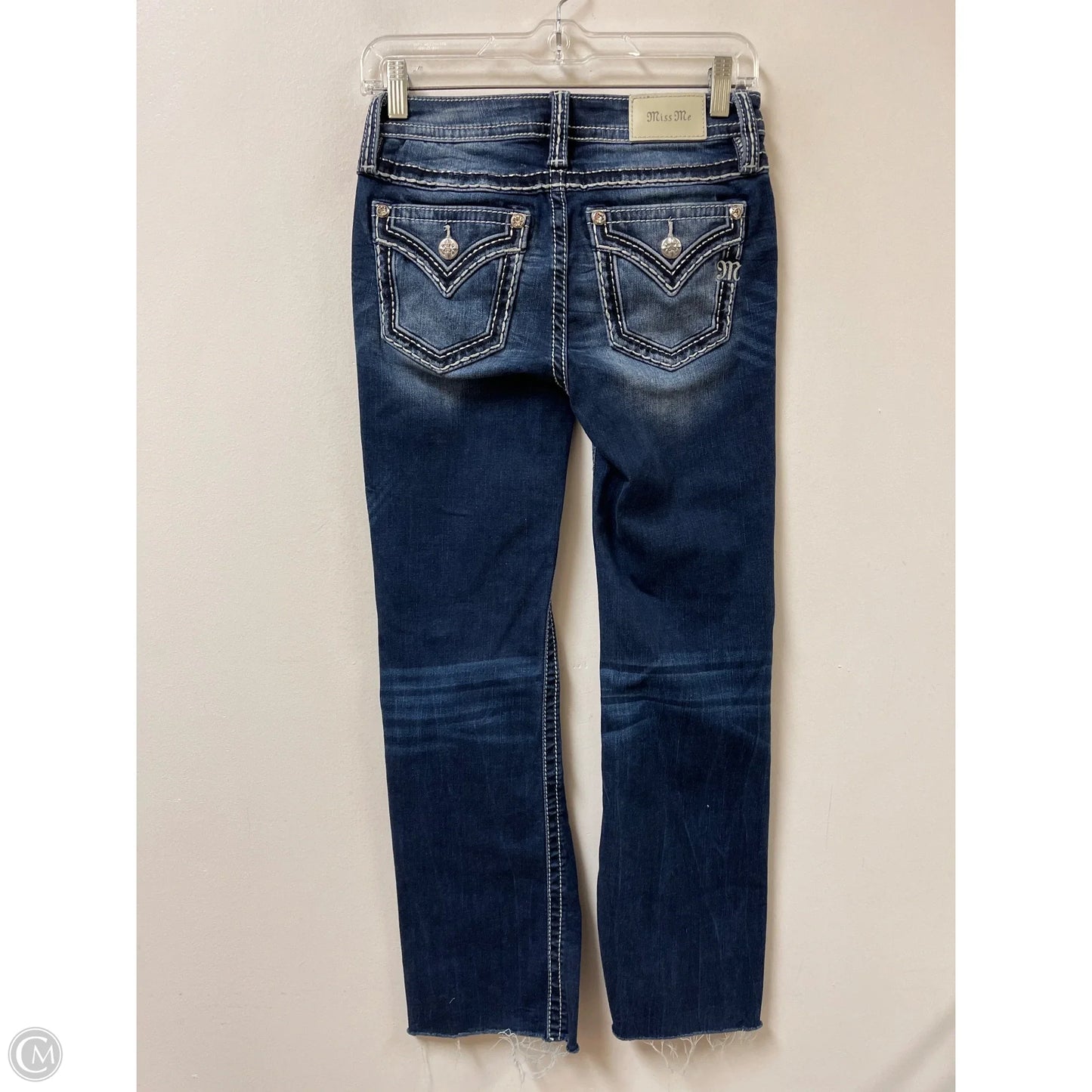 Jeans Boot Cut By Miss Me In Blue Denim, Size: 2