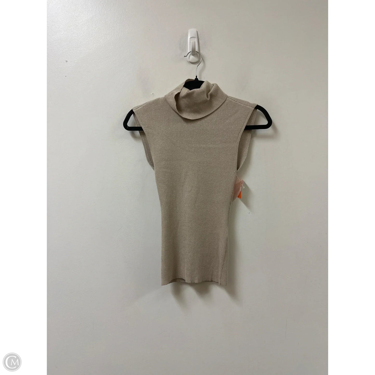 Top Sleeveless By White House Black Market In Cream, Size: Xs