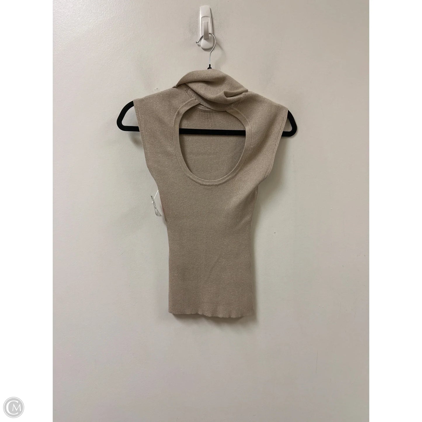 Top Sleeveless By White House Black Market In Cream, Size: Xs