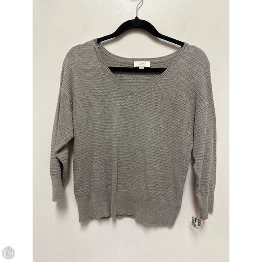 Sweater By Loft In Grey, Size: S