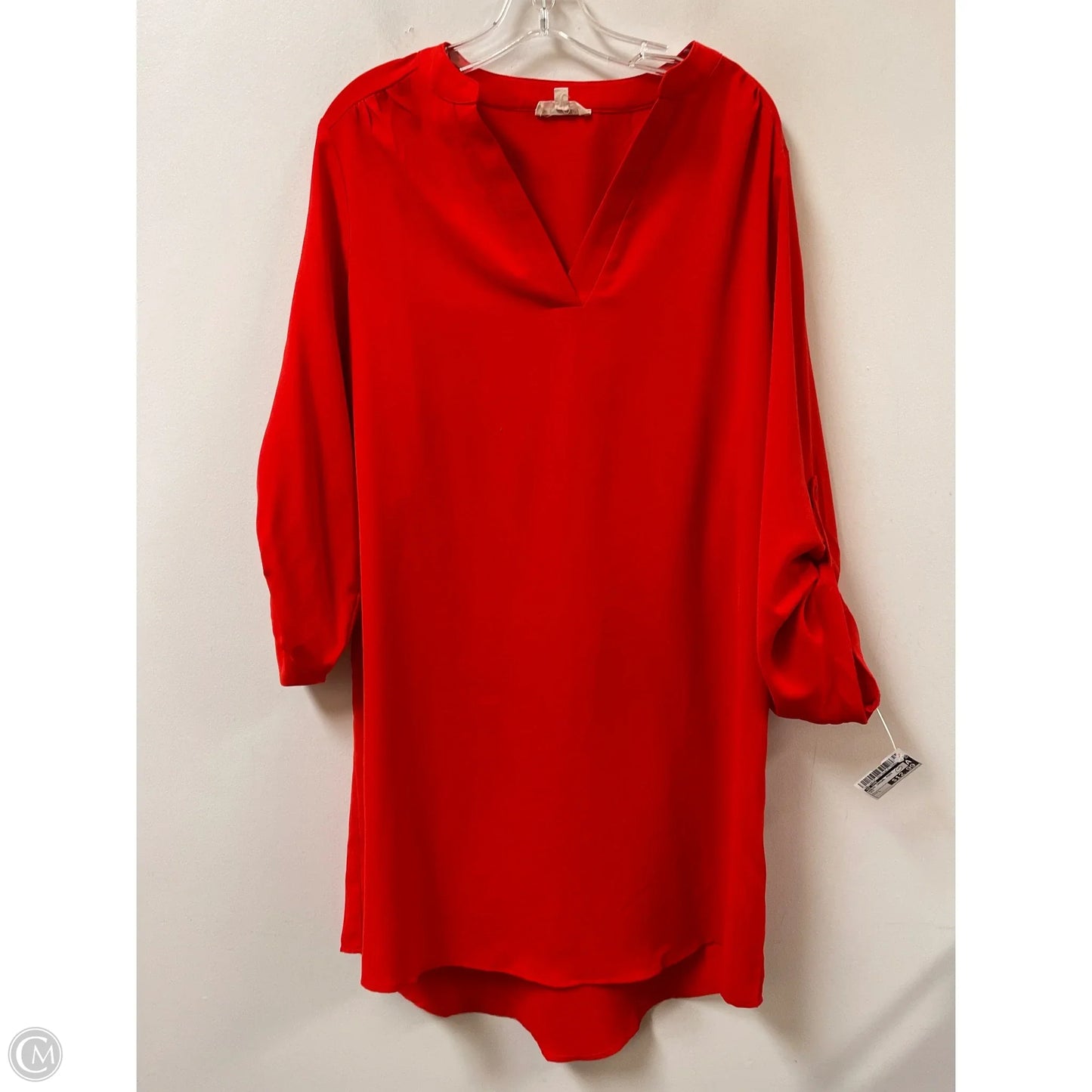 Dress Casual Midi By Ee Some In Red, Size: L