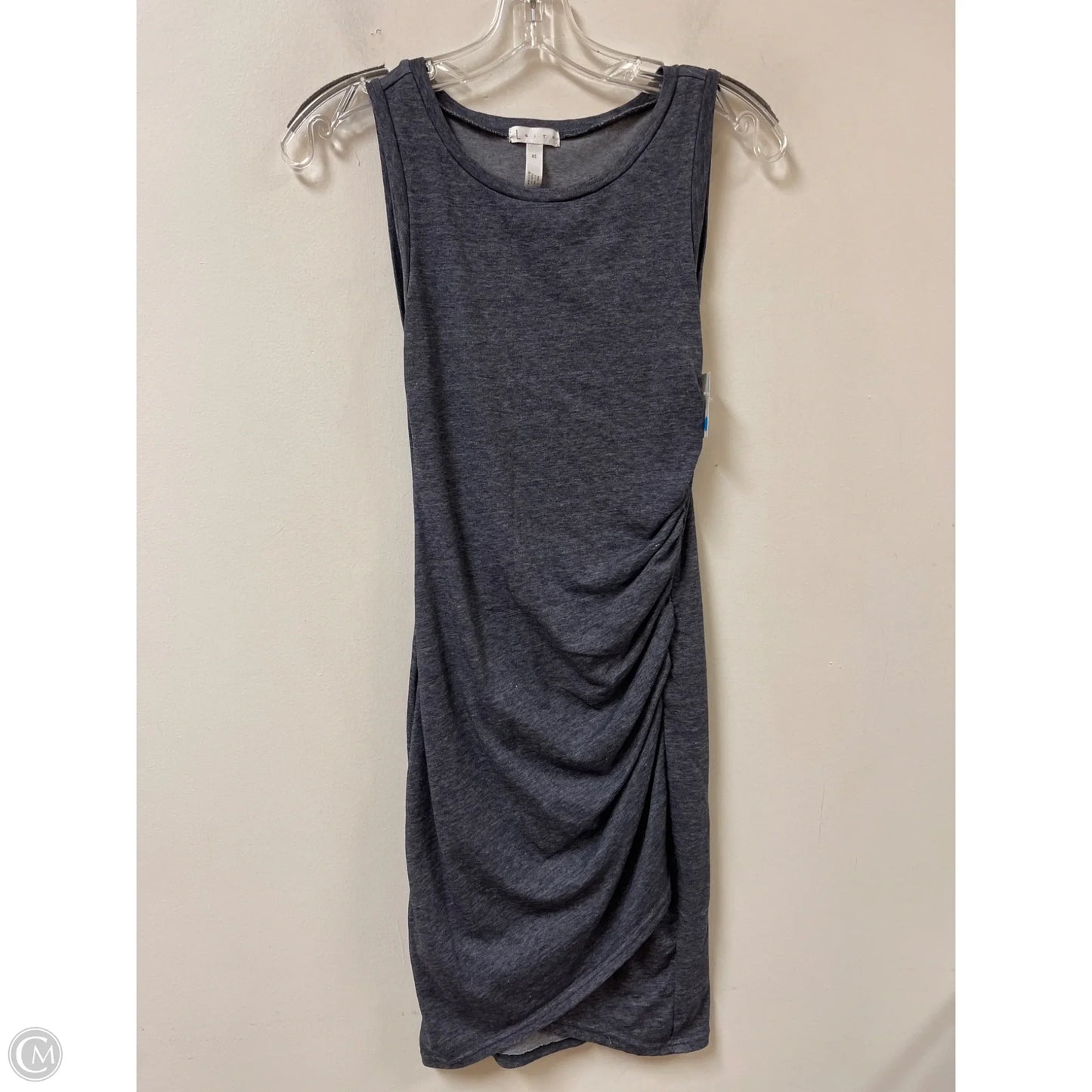 Dress Casual Midi By Leith In Navy, Size: Xs