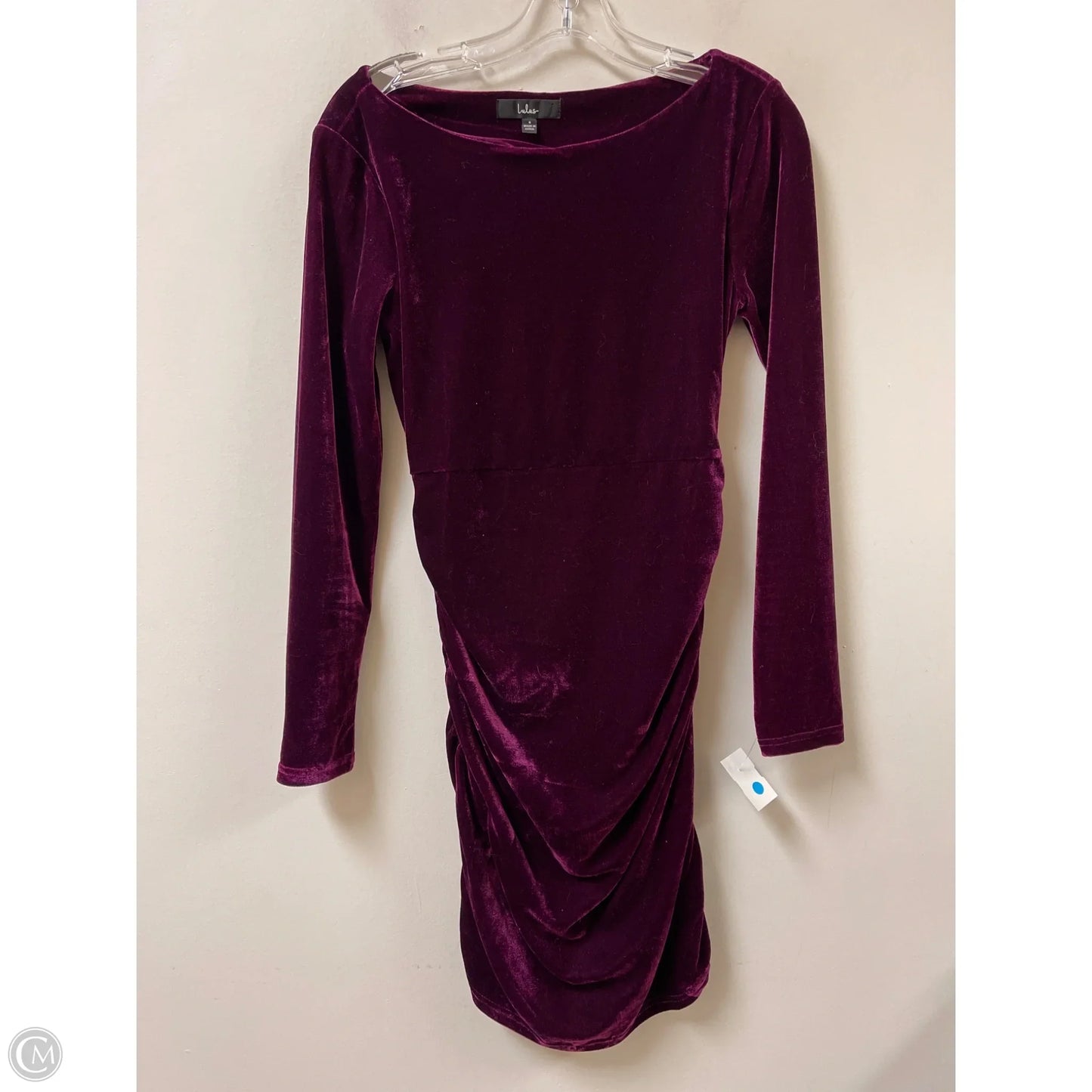 Dress Party Midi By Lulus In Purple, Size: S