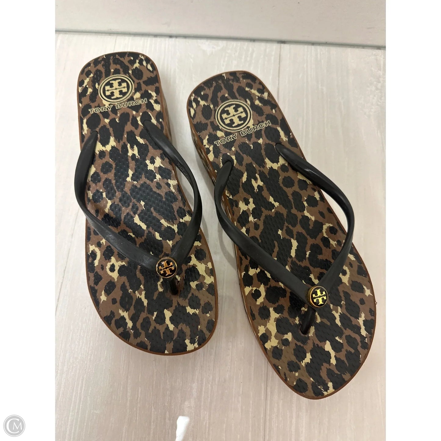 Sandals Designer By Tory Burch In Brown, Size: 8