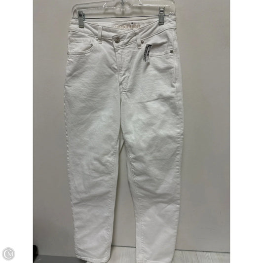 Jeans Skinny By American Eagle In White, Size: 8