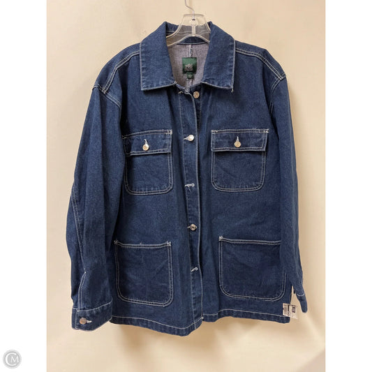 Jacket Denim By Wild Fable In Blue Denim, Size: L