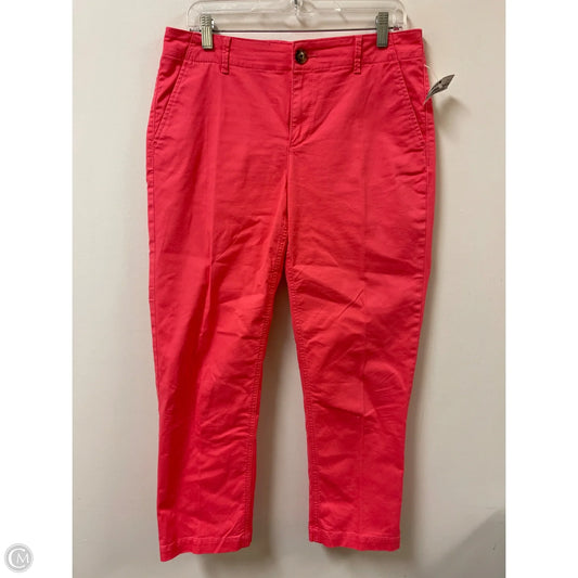 Pants Chinos & Khakis By Loft In Coral, Size: 8
