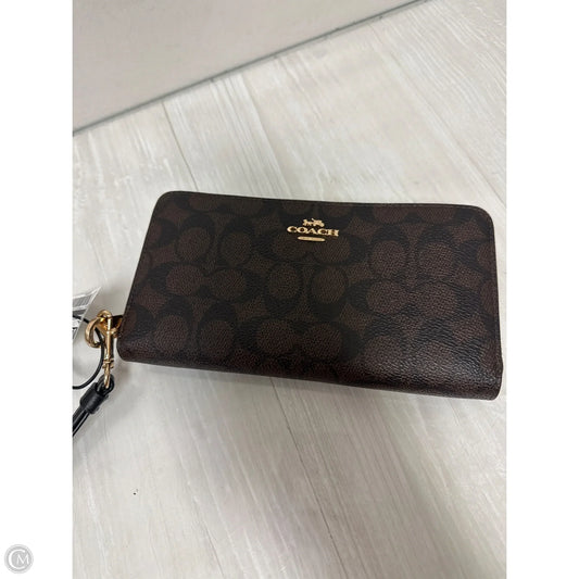 Wristlet Designer By Coach, Size: Large