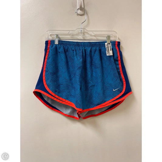 Athletic Shorts By Nike In Blue, Size: L