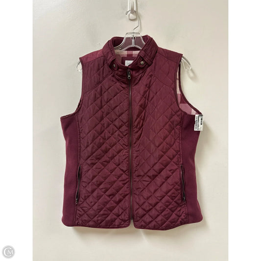Vest Puffer & Quilted By Market & Spruce In Red, Size: Xl