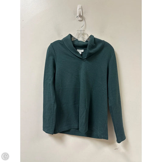 Top Long Sleeve By Pure Jill In Green, Size: S