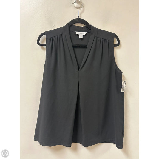 Top Sleeveless By Nine West In Black, Size: S