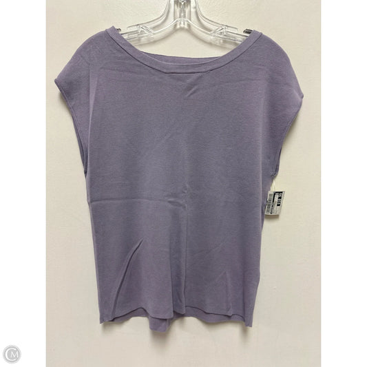 Top Sleeveless By Coldwater Creek In Purple, Size: L