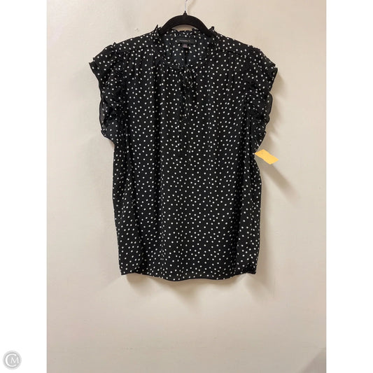 Top Short Sleeve By Tamara H In Polkadot Pattern, Size: Xl