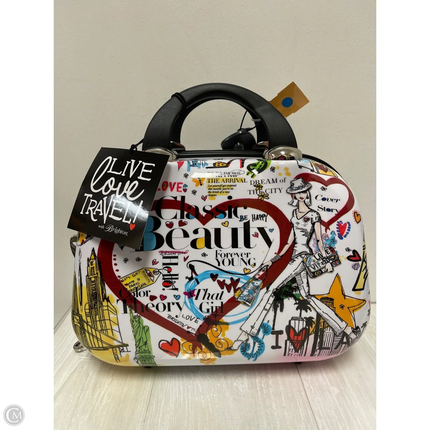 Makeup Bag By Brighton, Size: Medium