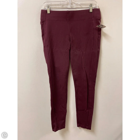Pants Cropped By Loft In Red, Size: 8