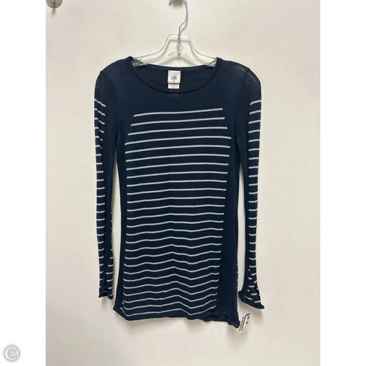 Top Long Sleeve By Cabi In Navy, Size: Xs