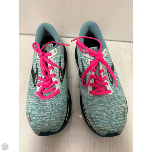 Shoes Athletic By Brooks In Green, Size: 8