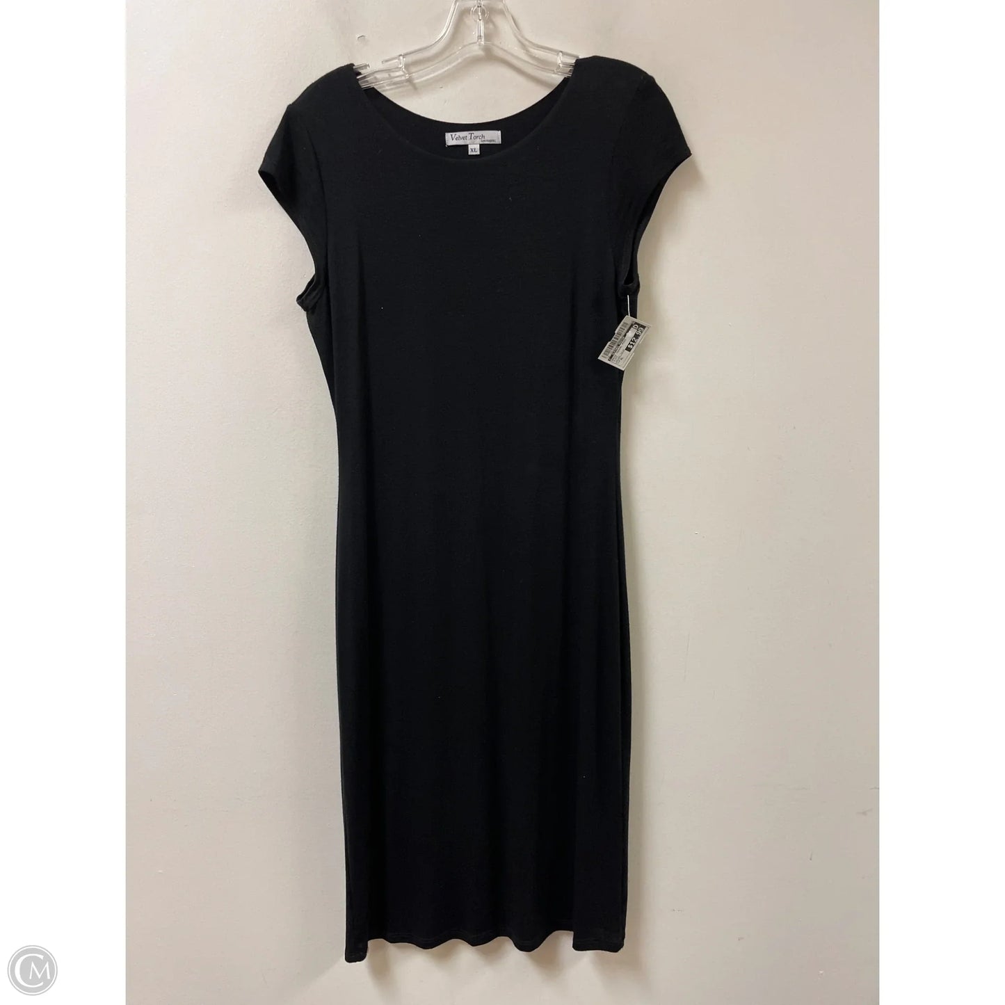 Dress Casual Midi By Clothes Mentor In Black, Size: Xl