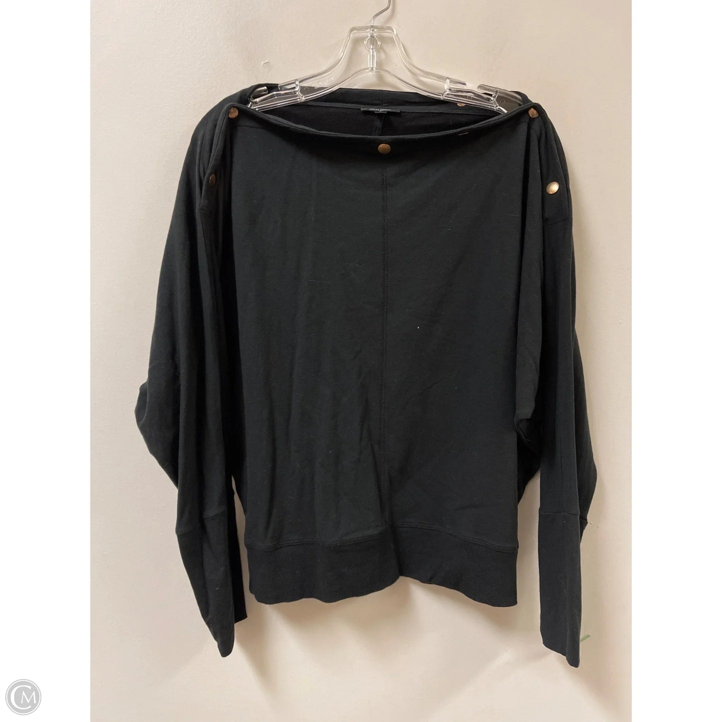 Top Long Sleeve By Stella And Dot In Black, Size: L