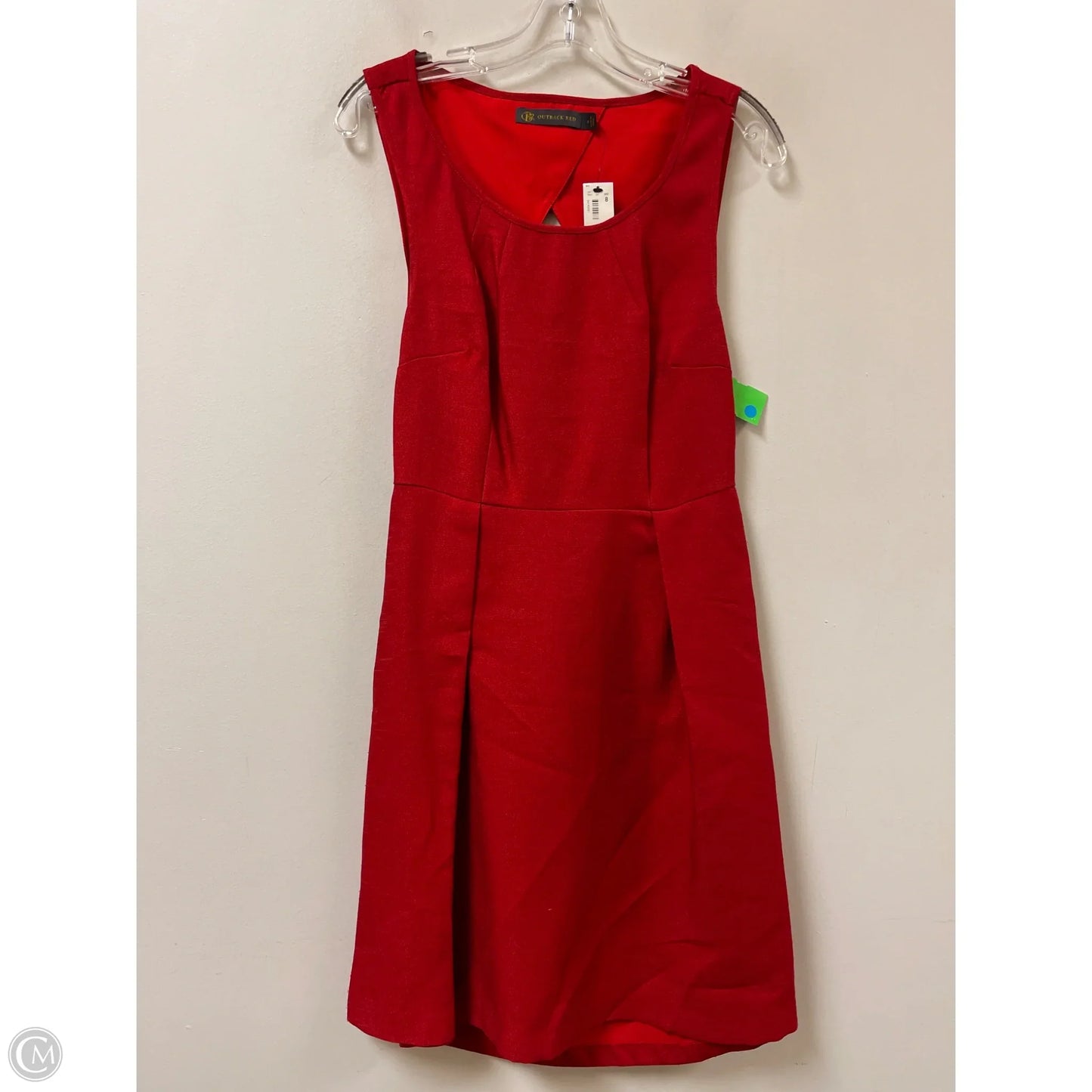 Dress Casual Midi By Outback Red In Red, Size: S