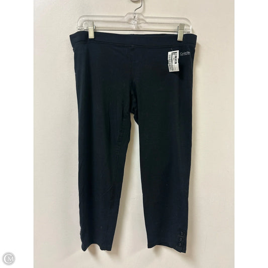 Pants Leggings By Calvin Klein In Black, Size: L