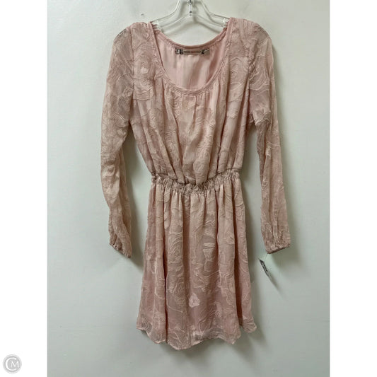 Dress Casual Midi By Chelsea And Theodore In Pink, Size: M