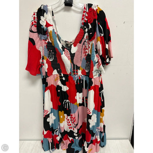 Dress Casual Midi By Jodifl In Multi-colored, Size: 2x