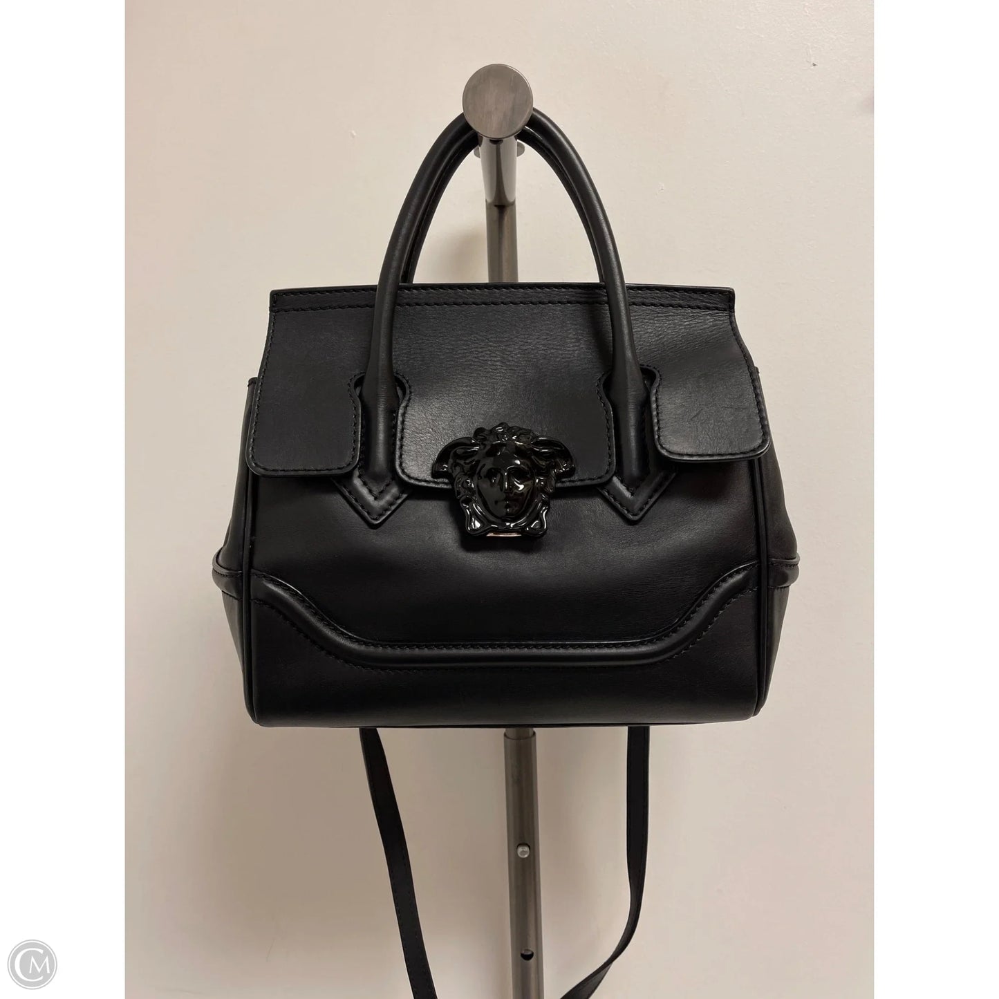 Handbag Luxury Designer By Versace, Size: Medium