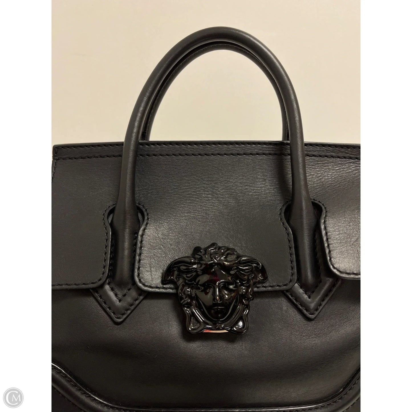 Handbag Luxury Designer By Versace, Size: Medium