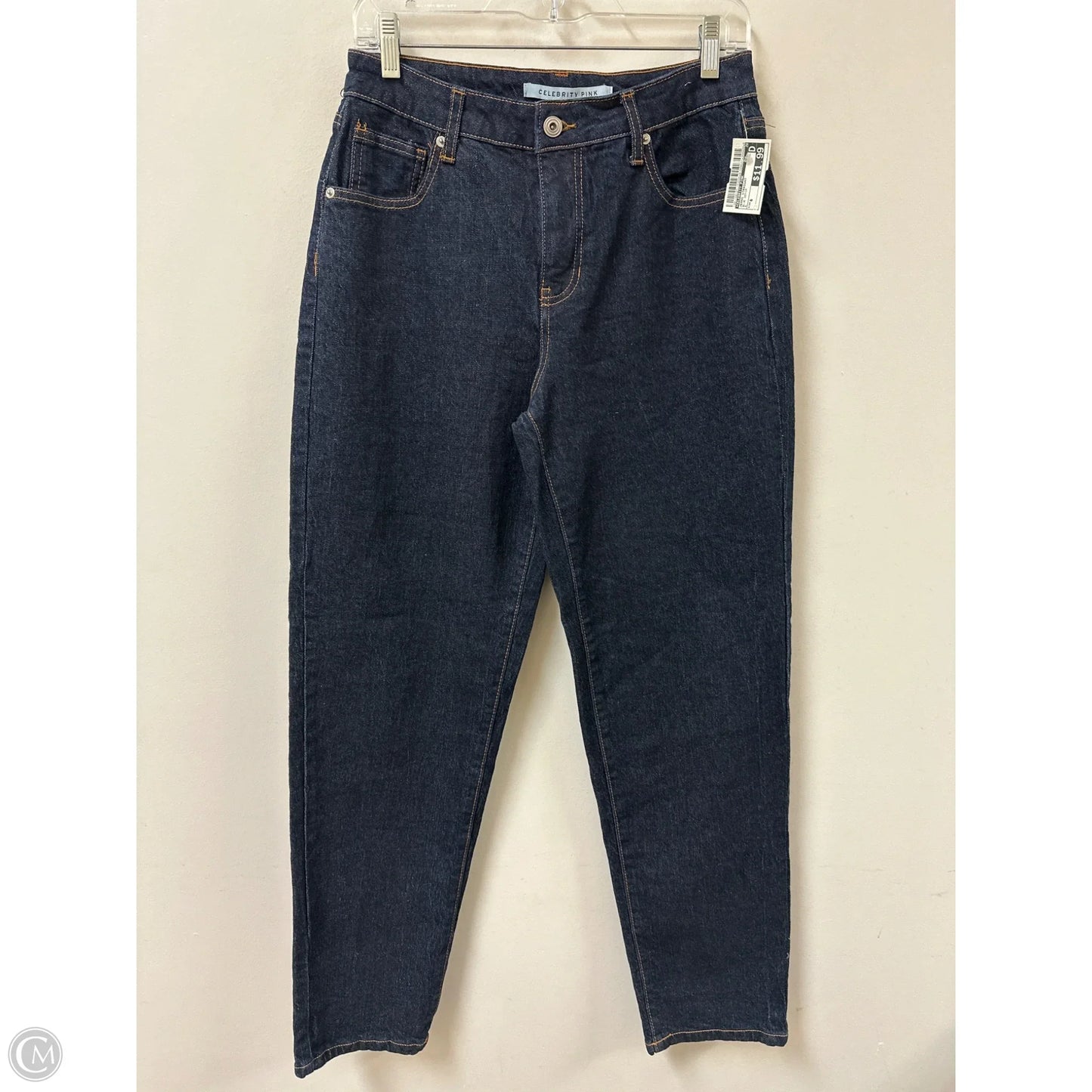 Jeans Straight By Celebrity Pink In Blue Denim, Size: 6