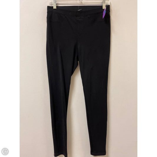 Pants Leggings By Hue In Black, Size: 8