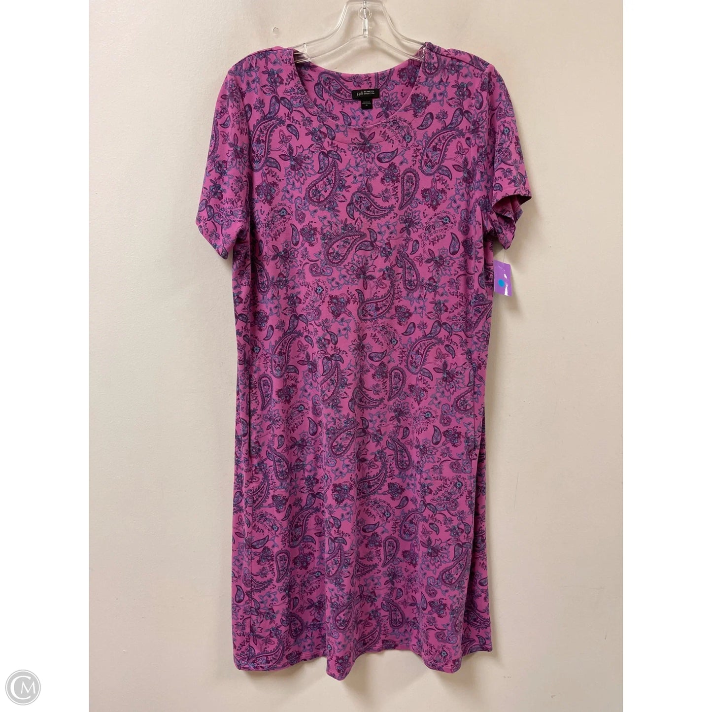 Dress Casual Midi By J. Jill In Pink, Size: M