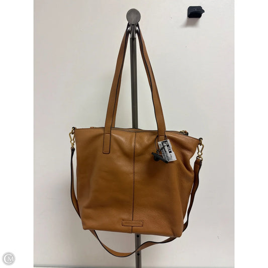 Handbag Leather By Vince Camuto, Size: Medium