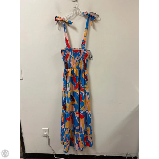 Dress Casual Maxi By Clothes Mentor In Multi-colored, Size: S