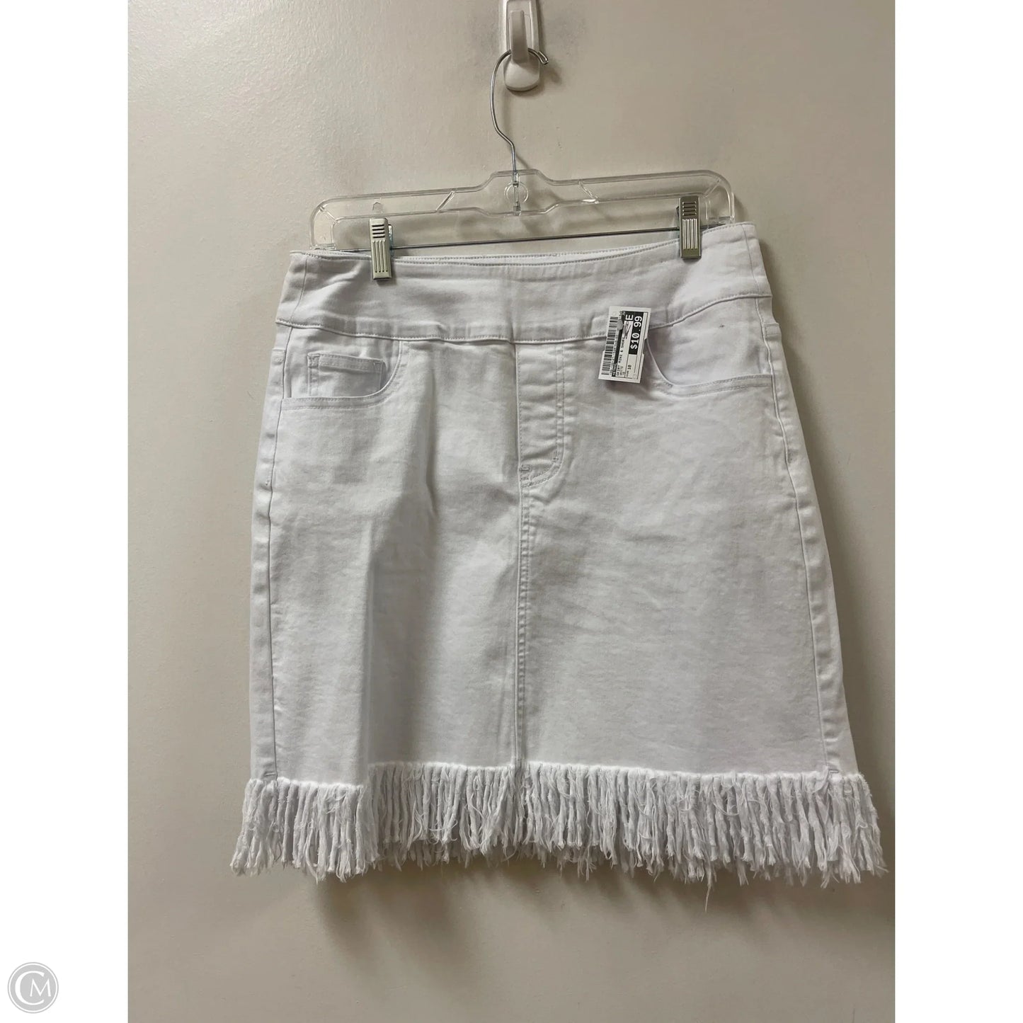 Skirt Mini & Short By Ethyl In White, Size: 10