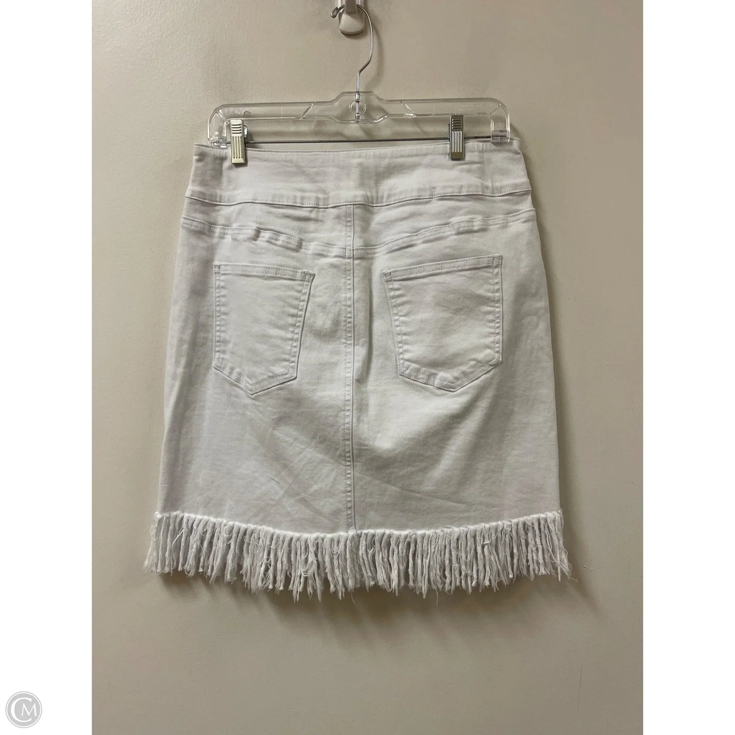 Skirt Mini & Short By Ethyl In White, Size: 10