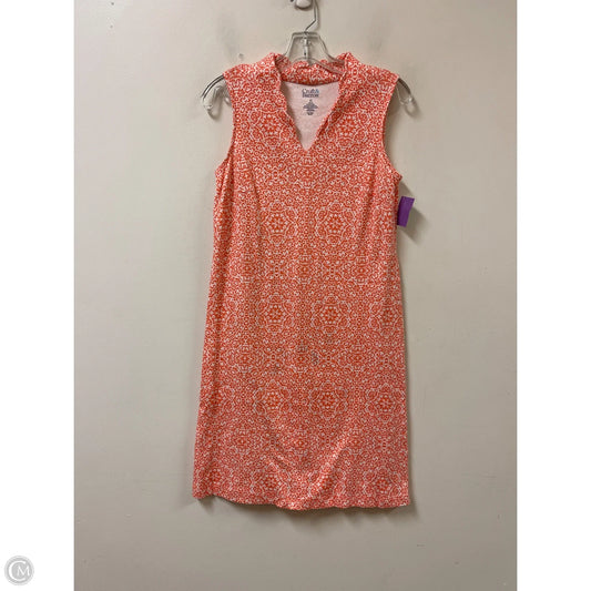 Dress Casual Midi By Croft And Barrow In Orange, Size: Xs