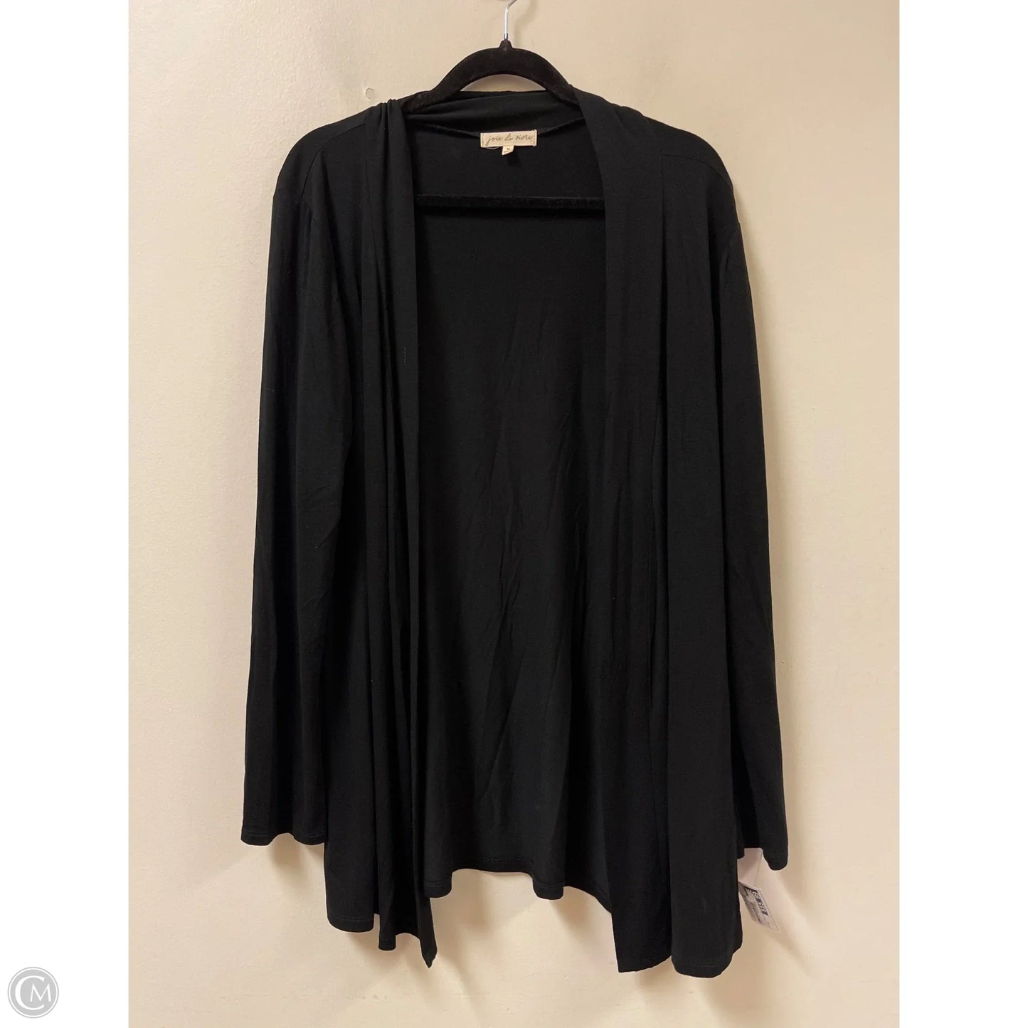Sweater Cardigan By Clothes Mentor In Black, Size: M