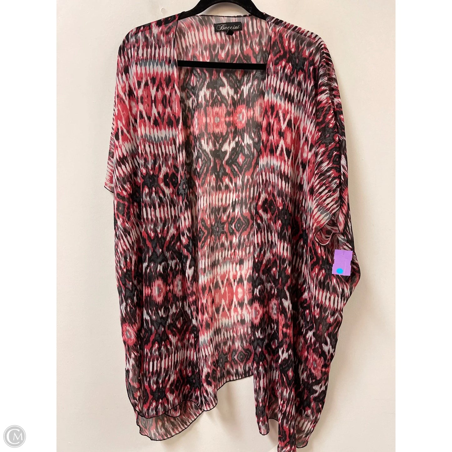 Kimono By Baccini In Black & Red, Size: Osfm