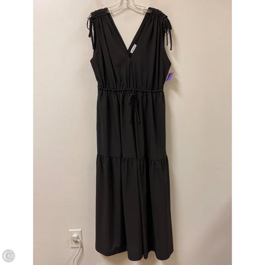 Dress Casual Maxi By Calvin Klein In Black, Size: L